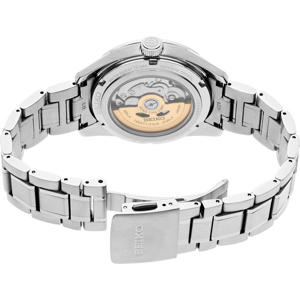 Seiko 40.2mm Presage Sharp Edged Series Open Heart Aperture Automatic Watch, SPB417 Image 3 James & Williams Jewelers Berwyn, IL