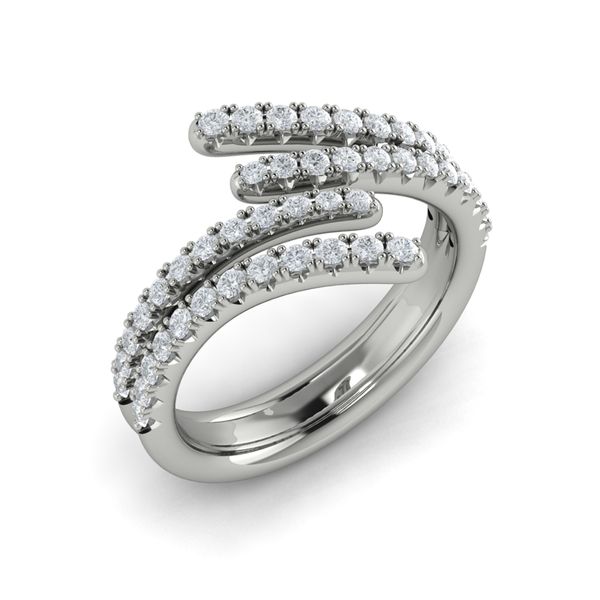Vlora Diamond Double Open Wrap Ring, Sofia Collection