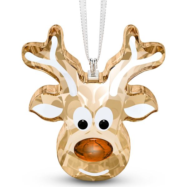 Swarovski Gingerbread Reindeer Ornament James & Williams Jewelers Berwyn, IL