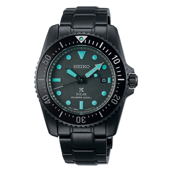 Seiko Prospex Black Series Limited Edition Solar Diver's Watch,  38.5mm, SNE587 James & Williams Jewelers Berwyn, IL