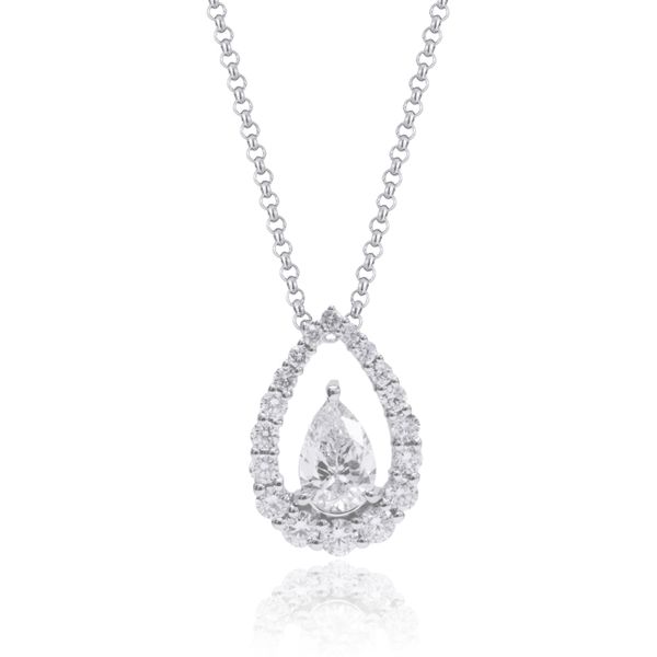 Luvente Diamond Drop Necklace James & Williams Jewelers Berwyn, IL
