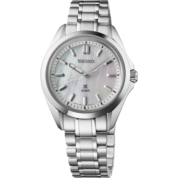 Seiko Prospex Sea Series Ladies Mother-of-Pearl Watch, 34...