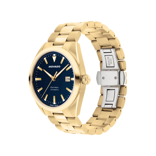 Movado Heritage Datron Mens Automatic Watch, 40mm, 3650235