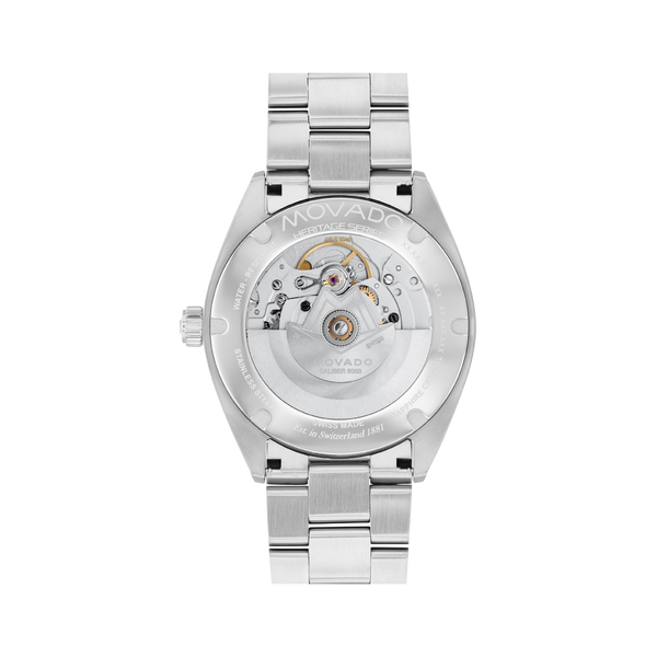 Movado Heritage Series Datron Mens Automatic Watch, 40mm...