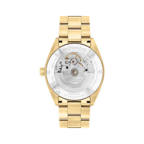 Movado Heritage Datron Mens Automatic Watch, 40mm, 3650235