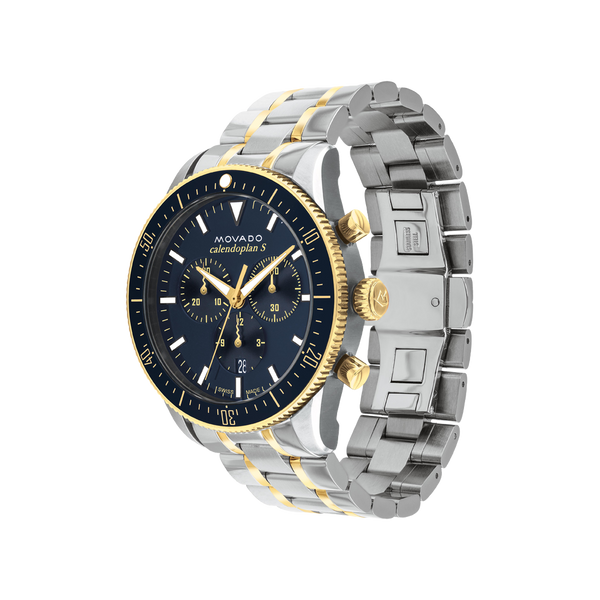 Movado Heritage Series Calendoplan S Mens Chronograph Wa...