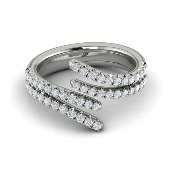 Vlora Diamond Double Open Wrap Ring, Sofia Collection