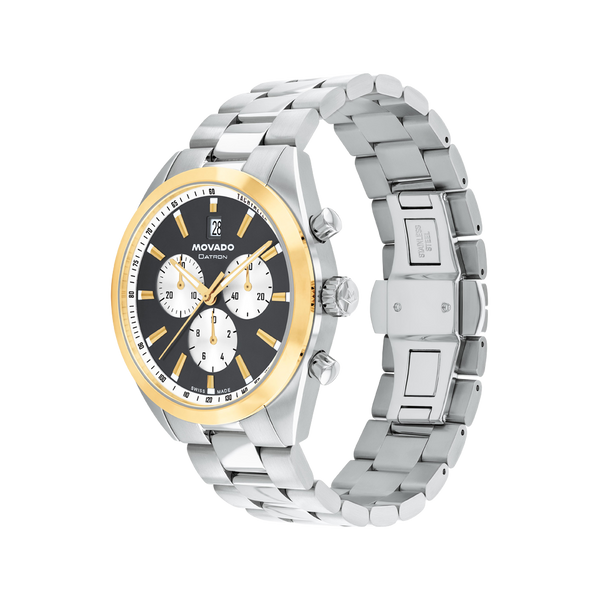 Movado Heritage Series Datron Mens Chronograph Watch, 41...