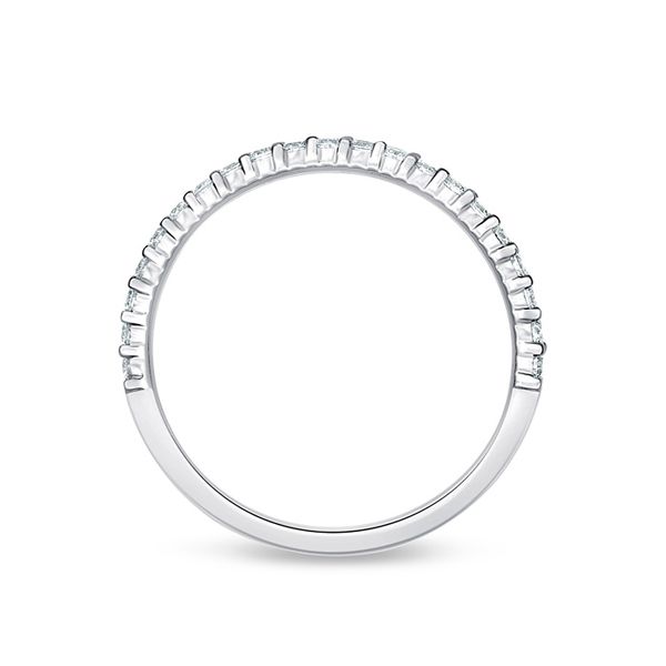 Memoire Petite Prong Diamond Wedding Ring  Image 3 James & Williams Jewelers Berwyn, IL