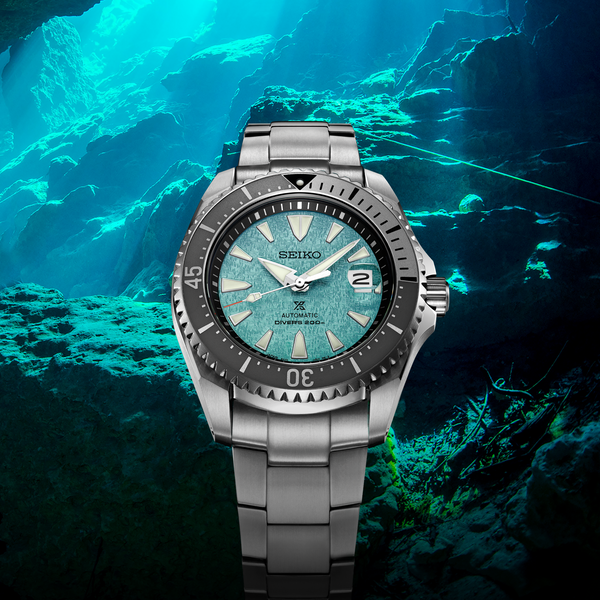 Seiko Prospex Titanium Automatic Cave Diver's Watch, , | James &  Williams Jewelers | Berwyn, IL