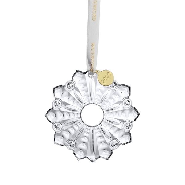 Waterford Annual Snowcrystal Ornament, 2022 James & Williams Jewelers Berwyn, IL