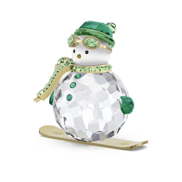 Swarovski Holiday Cheers Dulcis Snowman Green James & Williams Jewelers Berwyn, IL