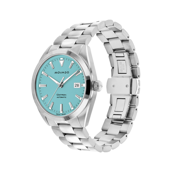 Movado Heritage Series Datron Mens Automatic Watch, 40mm...
