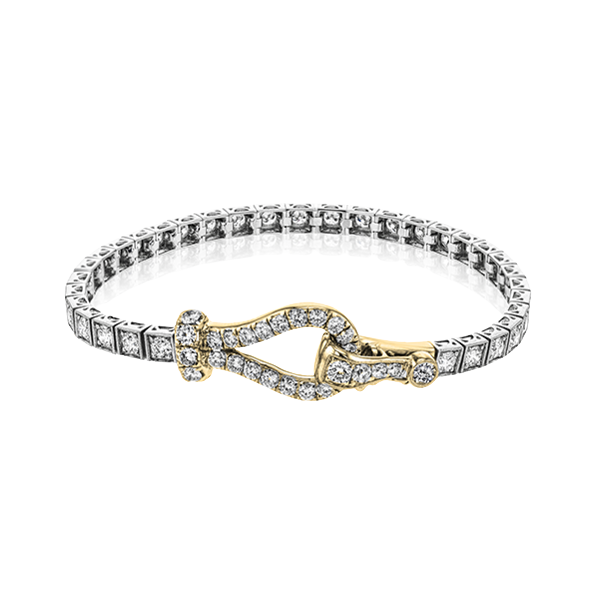 Simon G Diamond Buckle Bracelet
