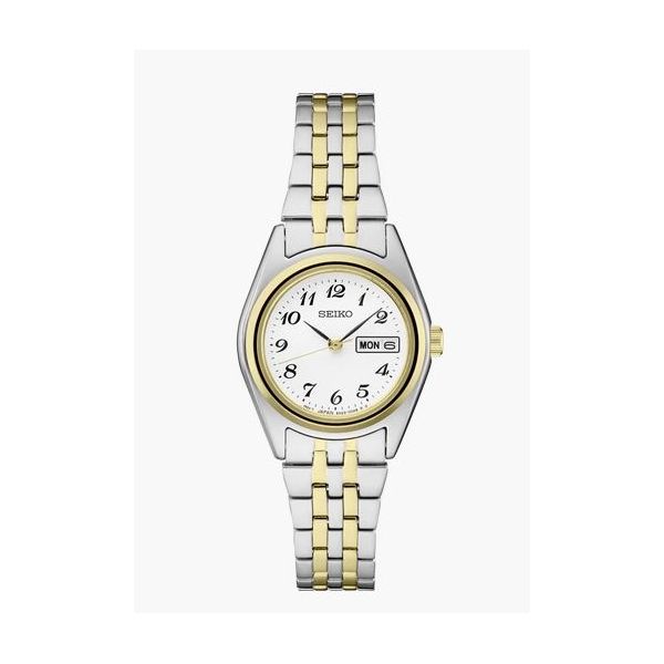 Seiko Essentials Two-Toned Ladies Watch, 25.5MM James & Williams Jewelers Berwyn, IL