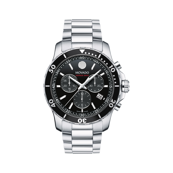 Movado Series 800 Mens Chronograph Watch, 42mm, 2600142