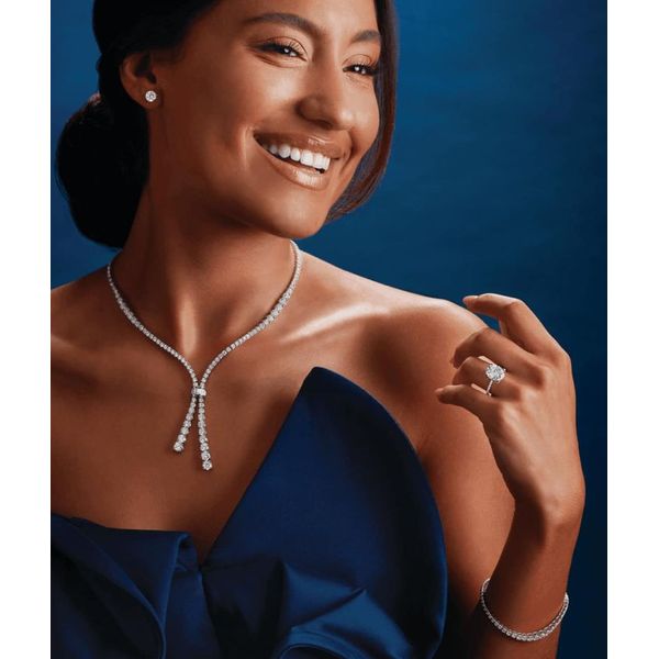 14K White 26 1/5 CTW Lab-Grown Diamond 20" Necklace Lewis Jewelers, Inc. Ansonia, CT