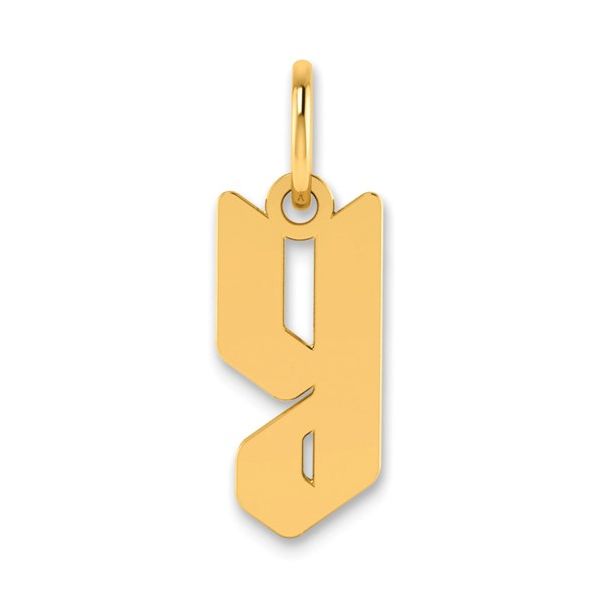 14ky Lowercase Letter Y Initial Pendant L.I. Goldmine Smithtown, NY
