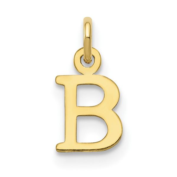 10KY Cutout Letter B Initial Charm similar item image