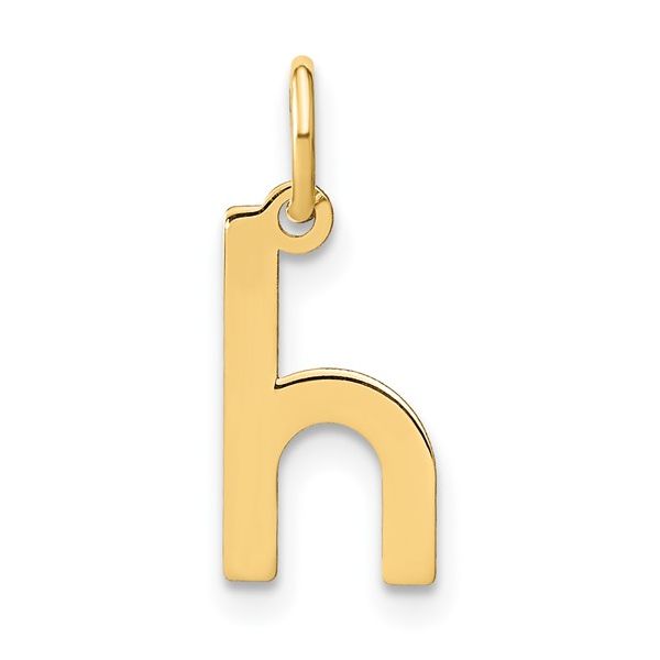 14ky Lowercase Letter H Initial Pendant L.I. Goldmine Smithtown, NY