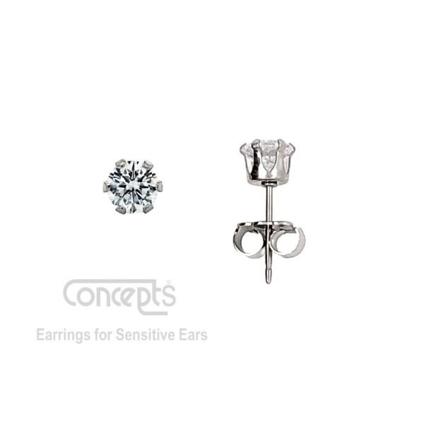 Hypoallergenic CZ Earrings Mark Jewellers La Crosse, WI