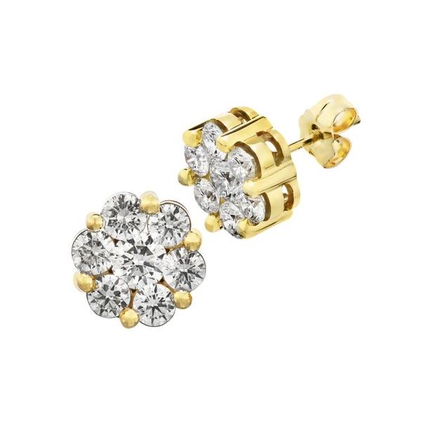 1.0 CTW Diamond Earrings McCoy Jewelers Bartlesville, OK