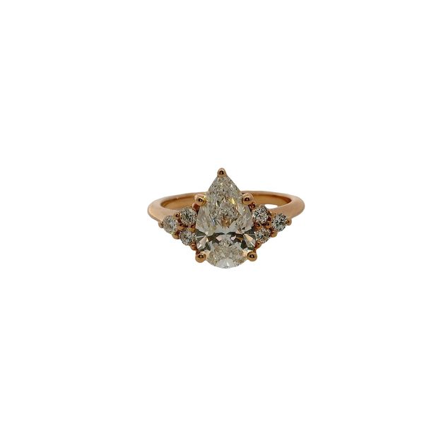 14K RosÃcopy; Engagement Ring