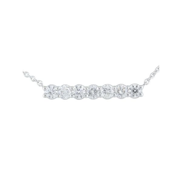 14Kt White Gold Diamond Necklace
