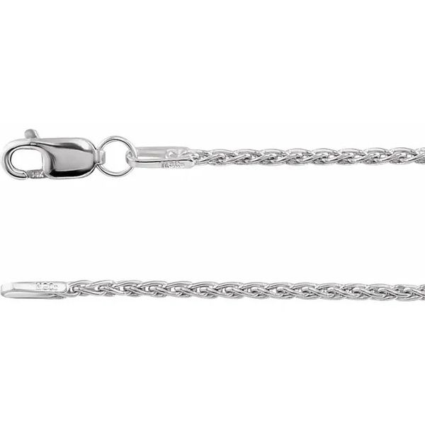 Sterling Silver Wheat Chain
