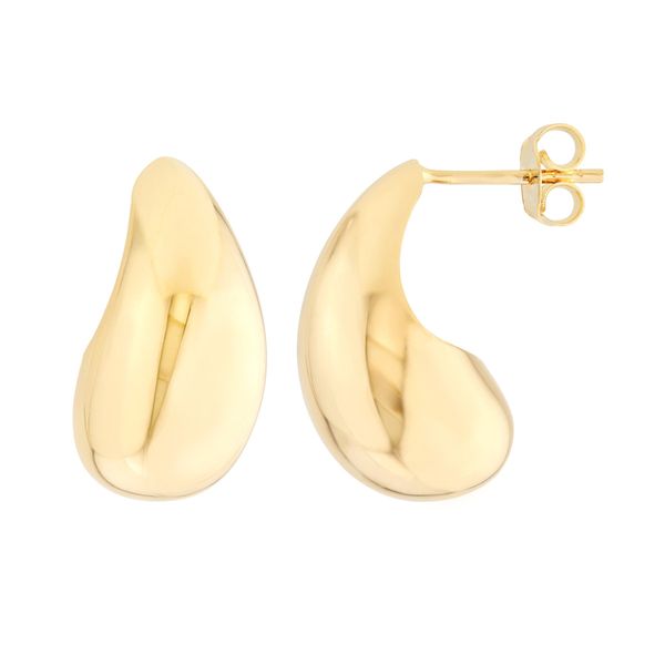 Teardrop Dome Earrings Mystique Jewelers Alexandria, VA