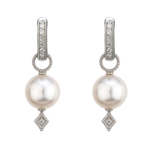 Large Lisse Pearl Earring Charms Mystique Jewelers Alexandria, VA