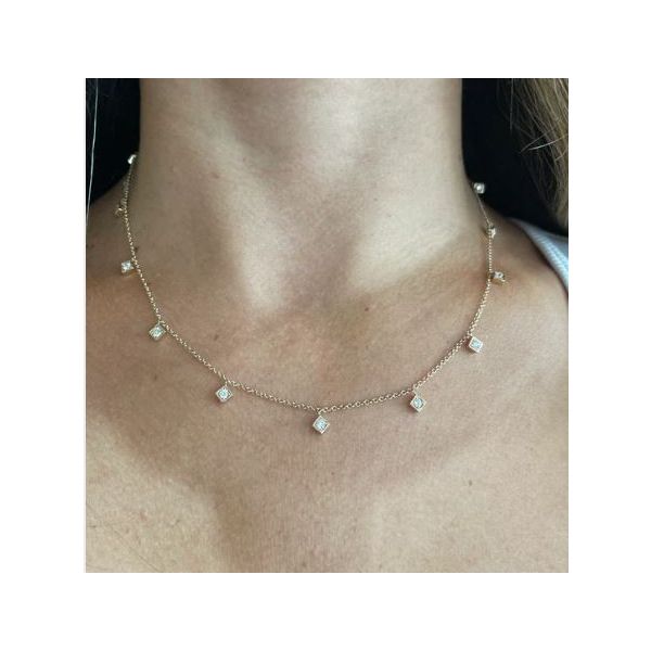 LEX infinity Diamond Motif Necklace Mystique Jewelers Alexandria, VA