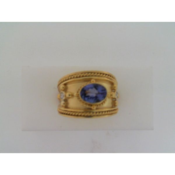Tanzanite Diamond Ring Mystique Jewelers Alexandria, VA