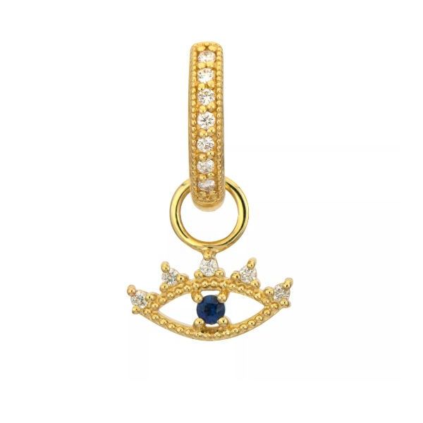 Petite Diamond Evil Eye Charm Mystique Jewelers Alexandria, VA