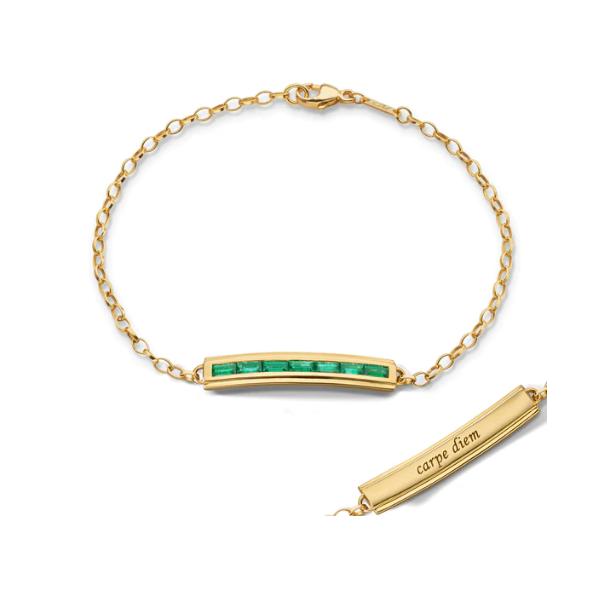 Emerald Carpe Diem Bracelet Mystique Jewelers Alexandria, VA