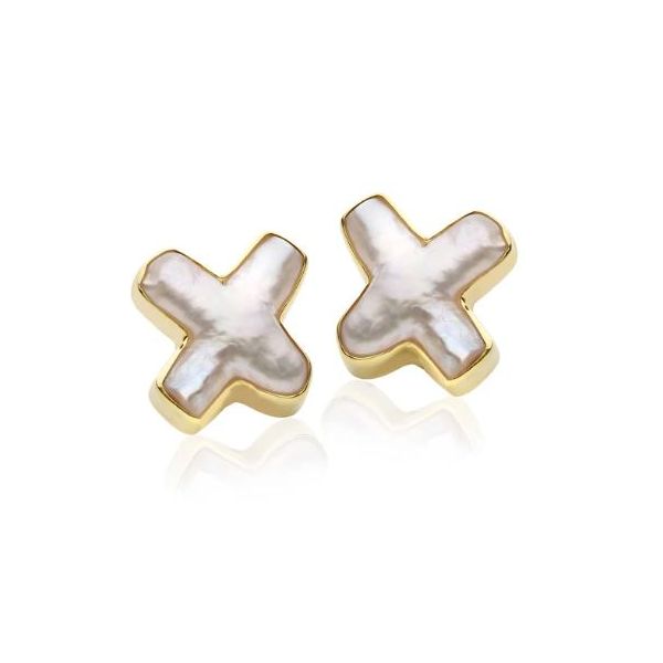 Pearl X earrings Mystique Jewelers Alexandria, VA