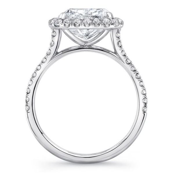 4.50-Carat Cushion-Cut Diamond Halo Engagement Ring Image 2 Mystique Jewelers Alexandria, VA