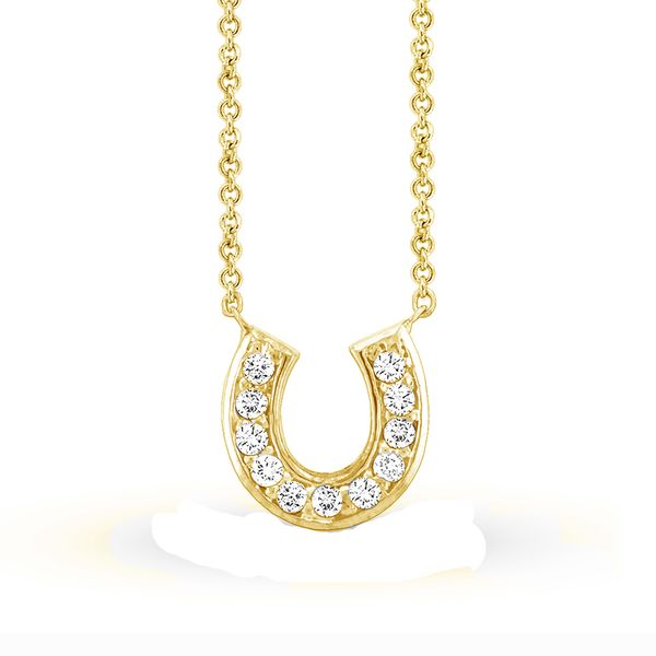  Horseshoe Necklace Mystique Jewelers Alexandria, VA