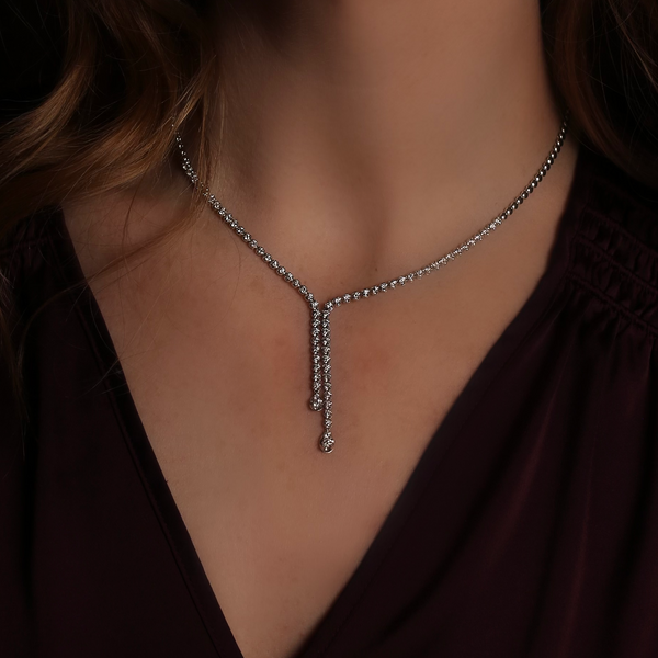 2.75 Carat Diamond Lariat/ Y Necklace Mystique Jewelers Alexandria, VA