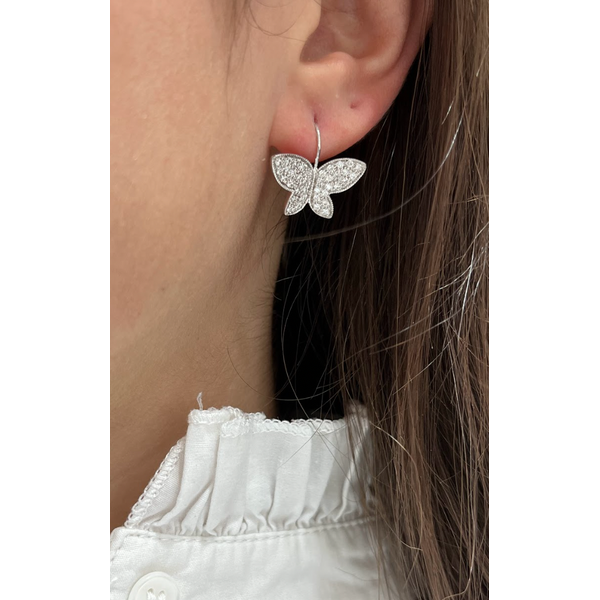 butterfly earring