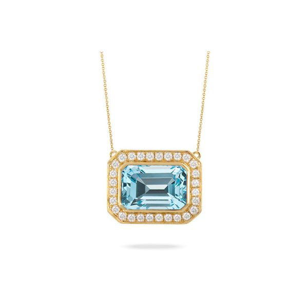 Blue Topaz Necklace  Mystique Jewelers Alexandria, VA