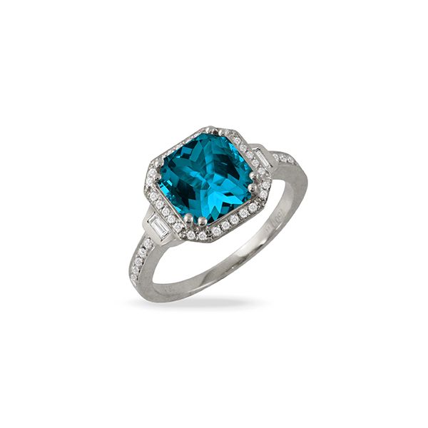 Blue Topaz Ring Mystique Jewelers Alexandria, VA