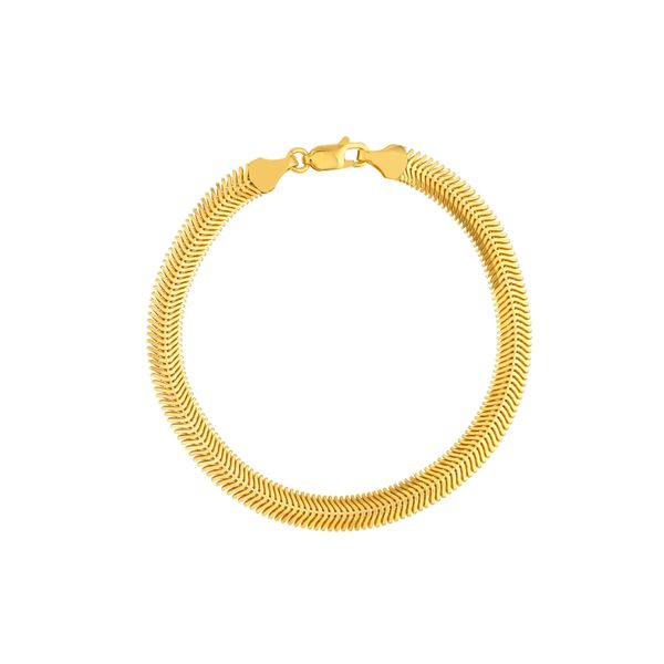 14K Gold Snake Chain Bracelet Mystique Jewelers Alexandria, VA