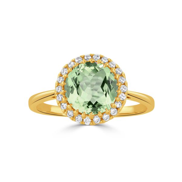 MINT MOJITO GREEN AMETHYST & DIAMOND RING  Mystique Jewelers Alexandria, VA