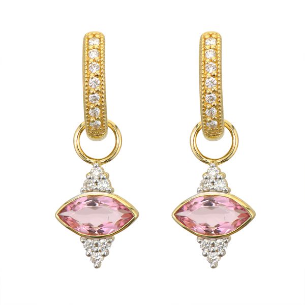Pink Tourmaline Diamond Charms  Mystique Jewelers Alexandria, VA