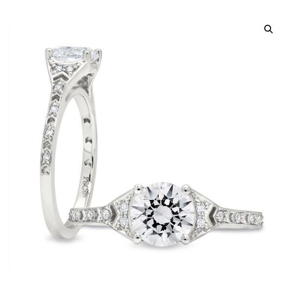 Vintage style diamond ring Mystique Jewelers Alexandria, VA