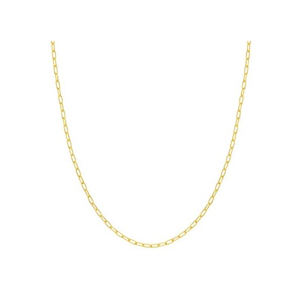 Paper Clip with Lobster Lock necklace Mystique Jewelers Alexandria, VA