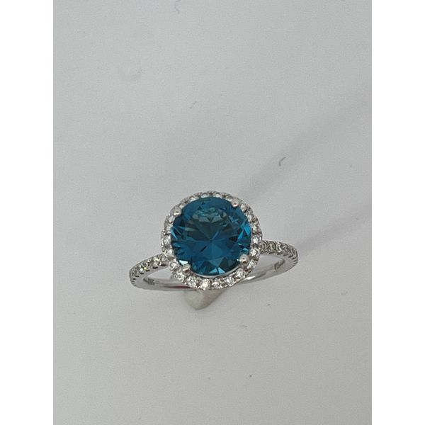 Blue Topaz Estate Ring  Mystique Jewelers Alexandria, VA