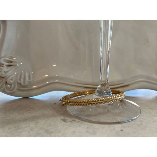 Gold Bangle Bracelet Mystique Jewelers Alexandria, VA