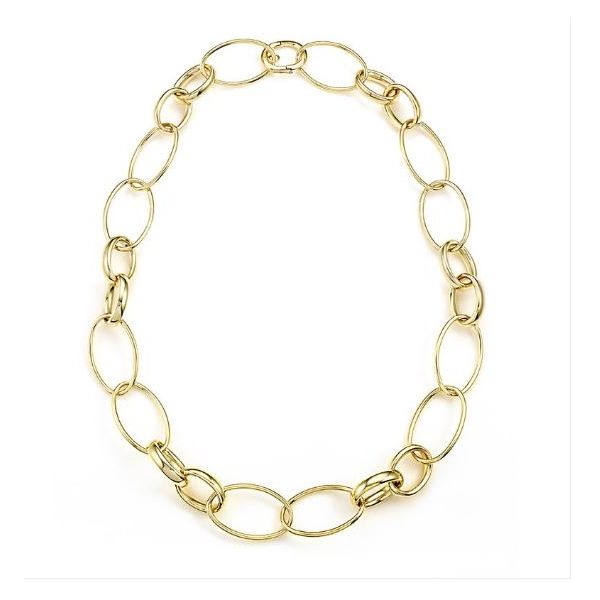 Bold Mixed-Link Gold Necklace Mystique Jewelers Alexandria, VA